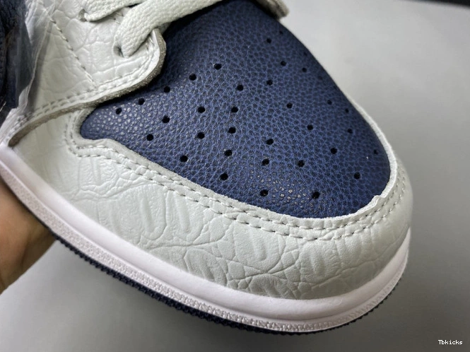 Cheap TBK Navy Grey CW8576-200 Air Jordan Blue 1 0826